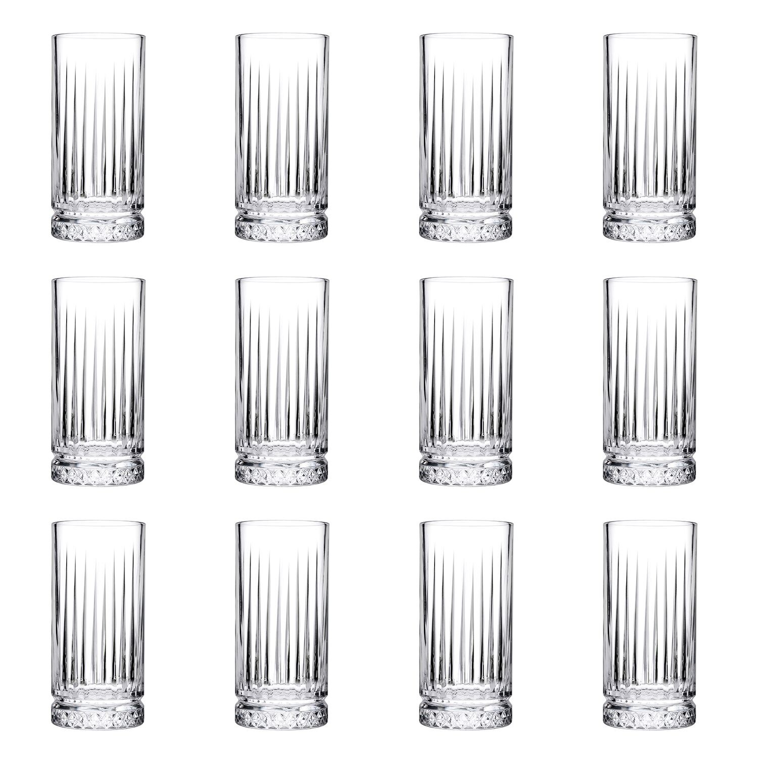 Longdrinkgläser, Trinkgläse - 12er-Set - Elysia,