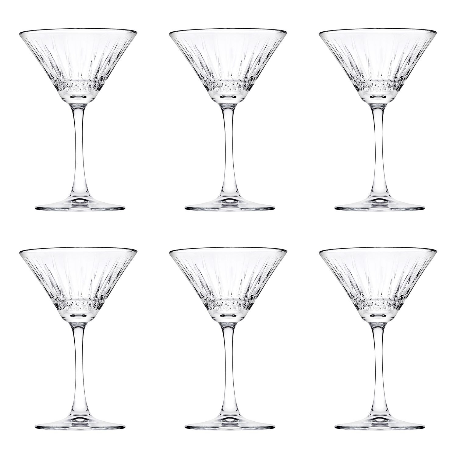 Cocktailgläser, Trinkgläser 6er-Set - Elysia,