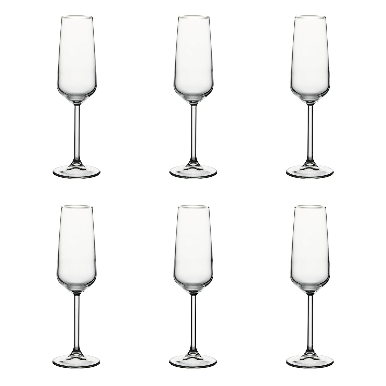 Champagnergläser, sektgläser 6er-Set - Allegra,