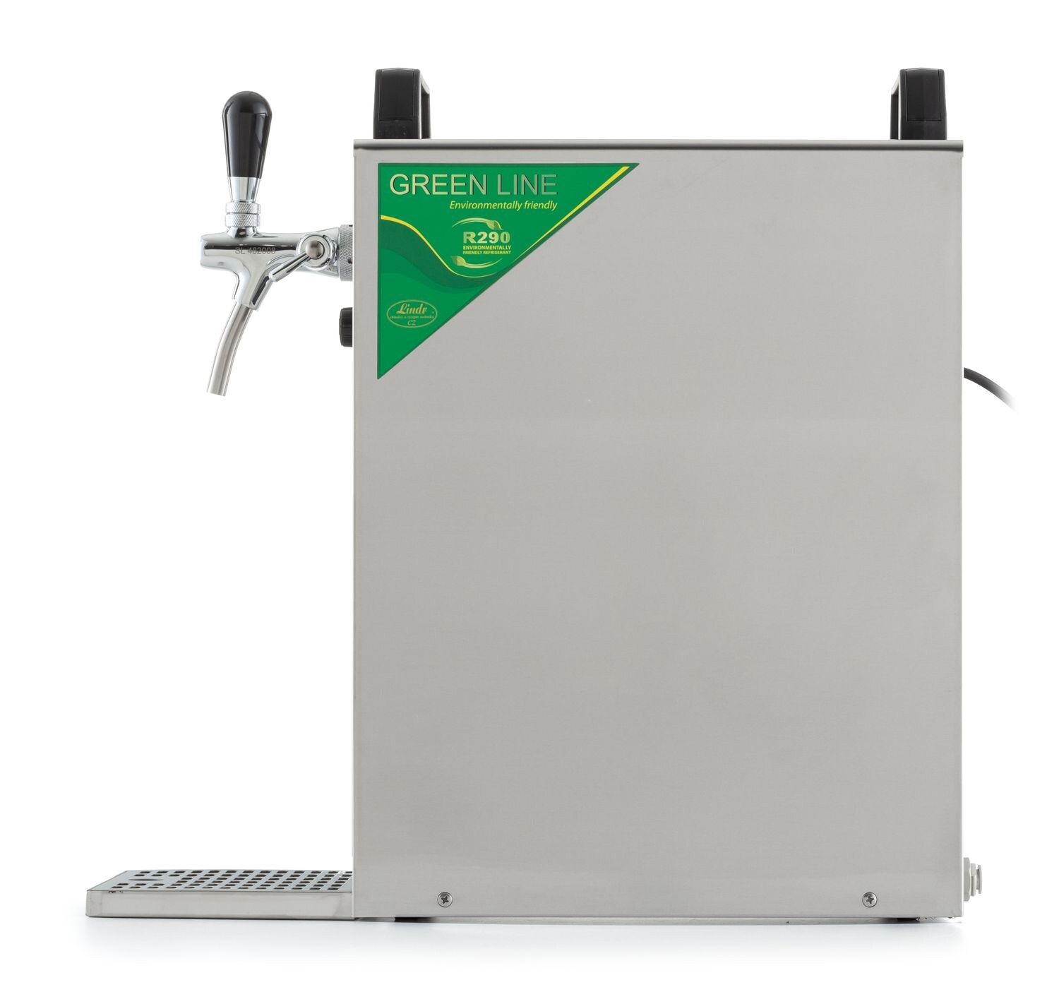 Zapfanlage, Bierzapfanlage K 40 1-leitig Bier Durchlaufkühler, Trockenkühler, 50 Liter/h, Green Line