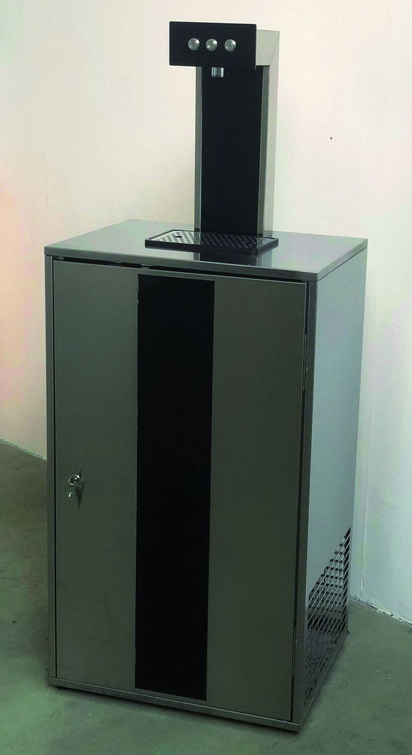 Wassersprudler, Wasserspender, Trinkwassersprudler - SPOT 80, Standger&auml;t, Spider-UV-LED schwarz 