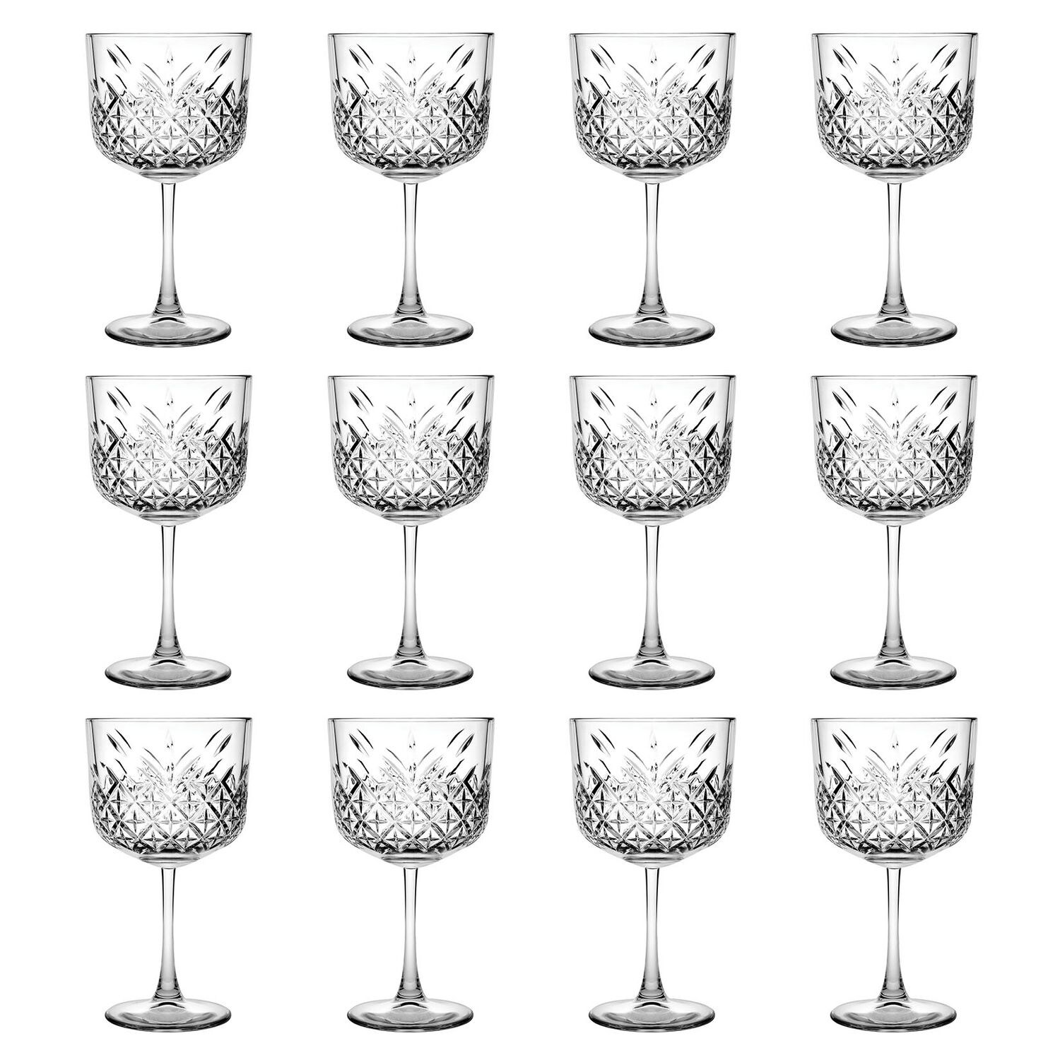 Cocktailgläser, Trinkgläser 12er Set - Timeless,