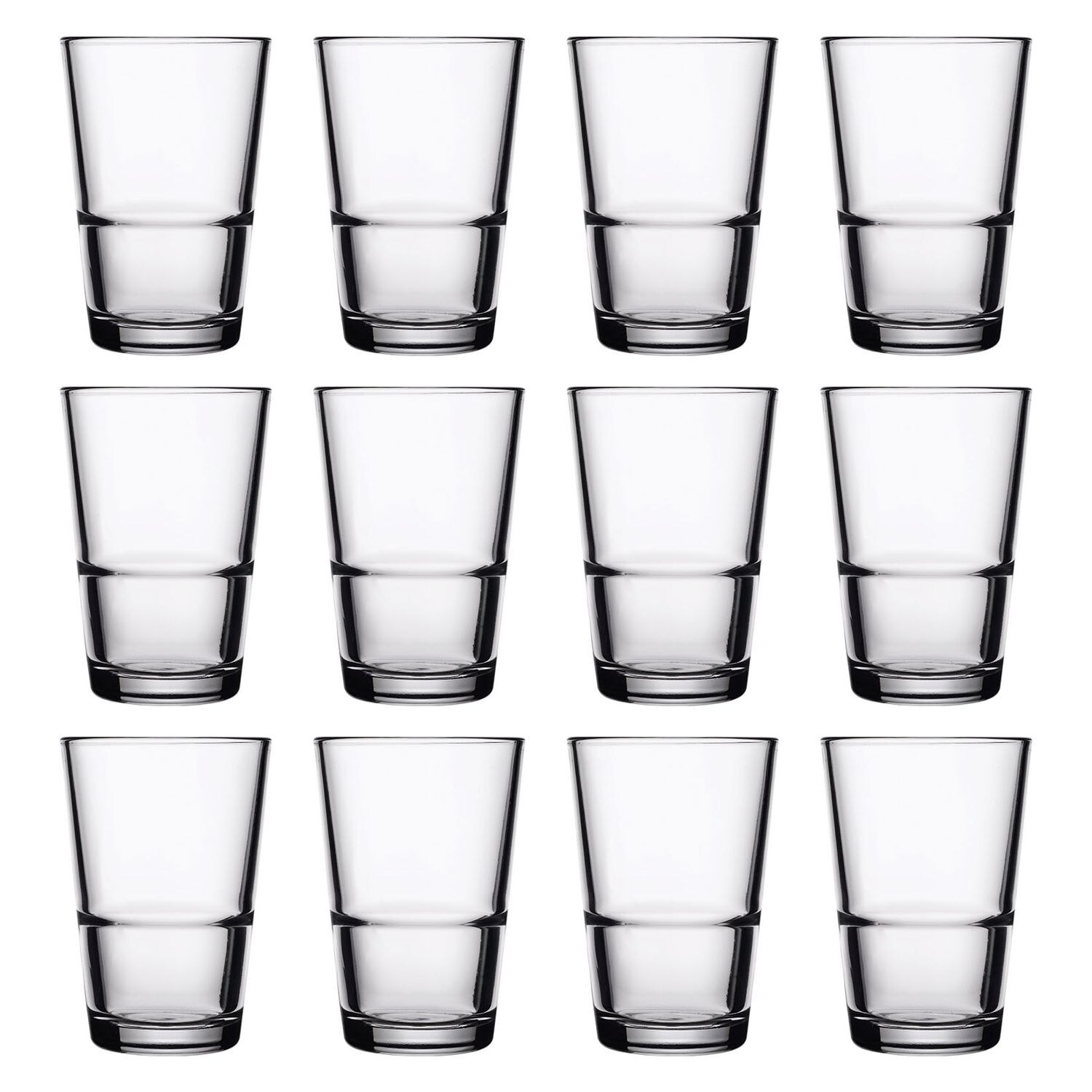 Wassergläser, Trinkgläser 12er Set - Grande-S,