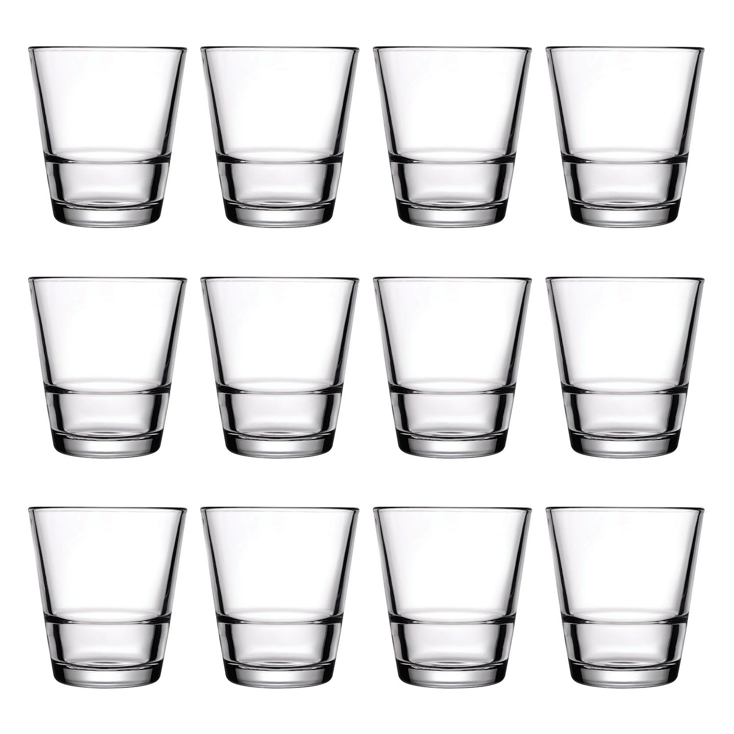 Whiskygl&auml;ser, Cocktailgl&auml;ser 12er Set - Grande-S, 295ml 