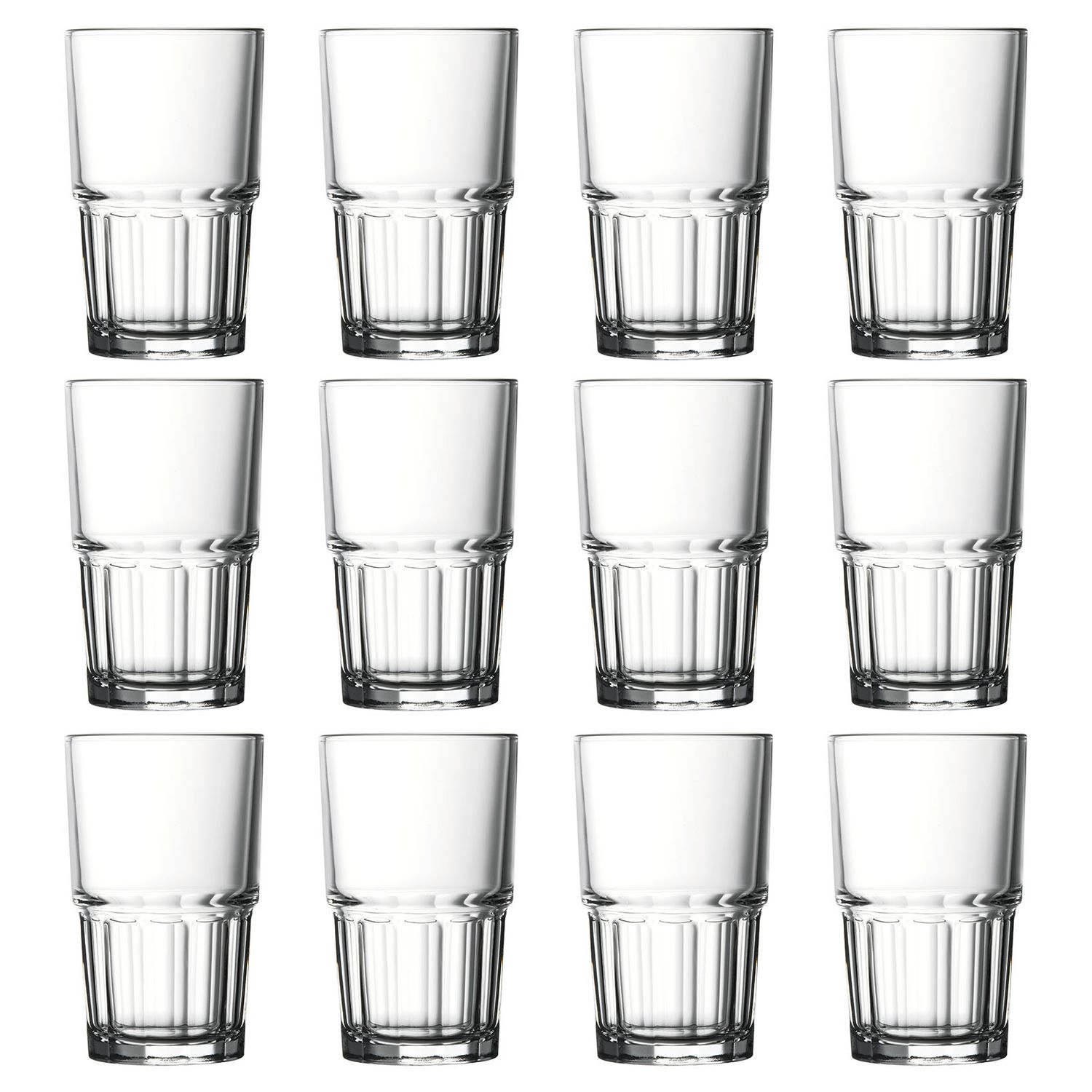 Longdrinkgl&auml;ser, Trinkgl&auml;ser 12er Set - Next, 284ml 
