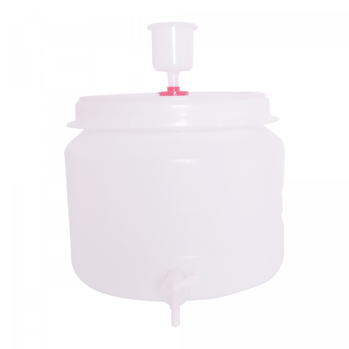 Fass Kunststoff 30L mit G&auml;rspund and Zapfhahn 