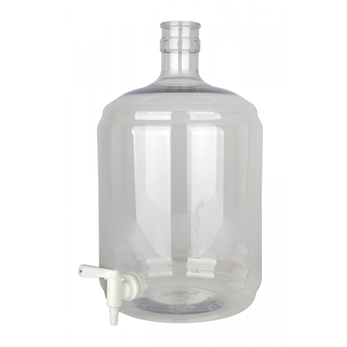 Gärflasche PET 12 Liter mit Hahn 5/16-7/16