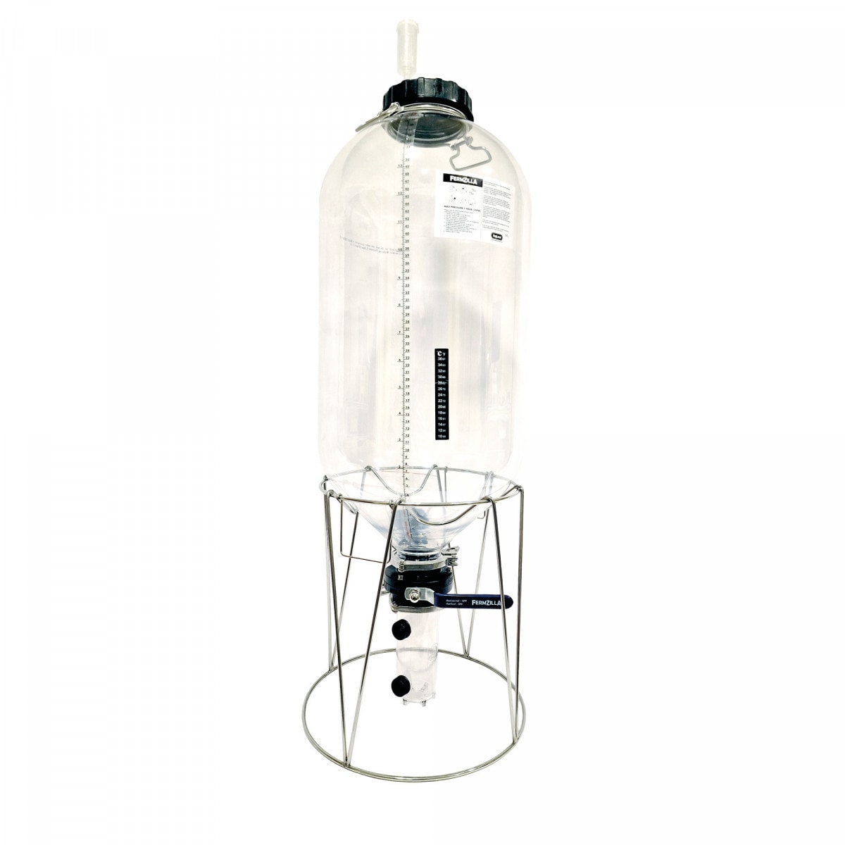 FermZilla Starterpaket G&auml;rbeh&auml;lter, G&auml;rflasche 55L Tri-Conical Gen3 