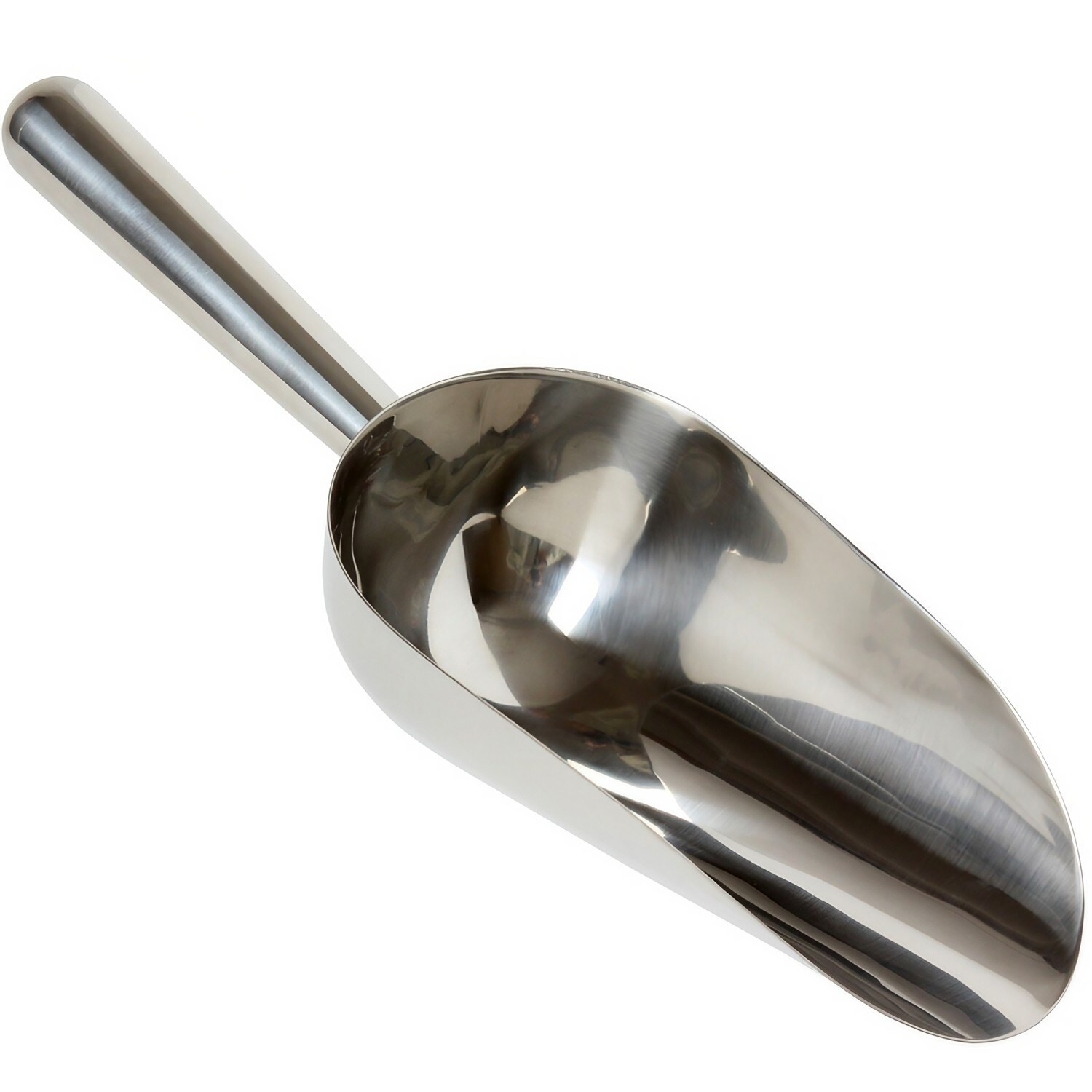 Eisschaufel Edelstahl poliert - Profi scoop, .(355 ml.) 250 mm lang