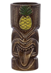 Tiki Mug, Tiki Becher - Anaface, Ananas, 550 ml 