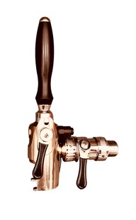 Bierzapfhahn, Kompensatorhahn - Zur befüllung von pet-flaschen 