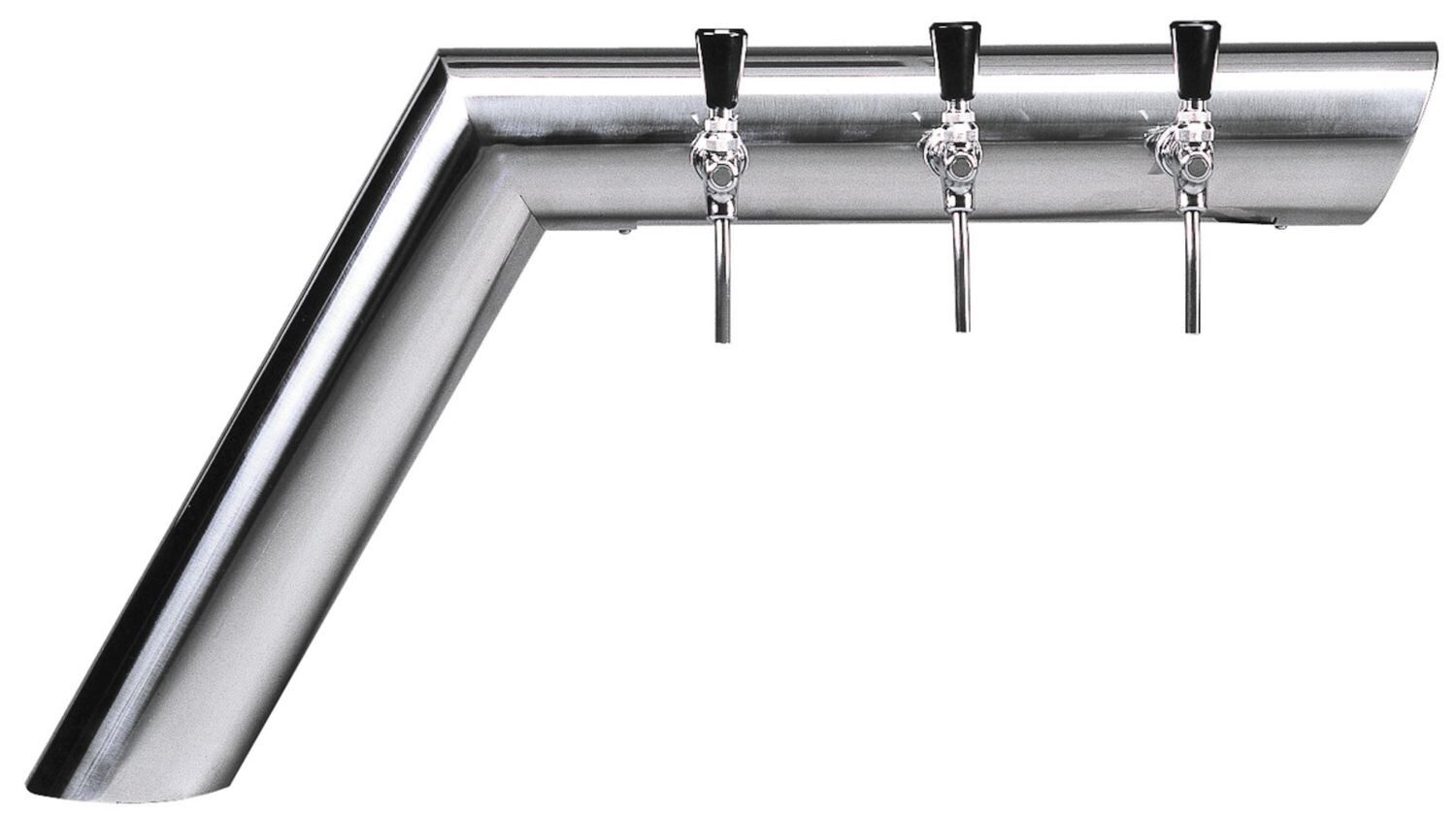 Schanks&auml;ule, CNS matt-geschliffen, mit Revisionsklappe unten 