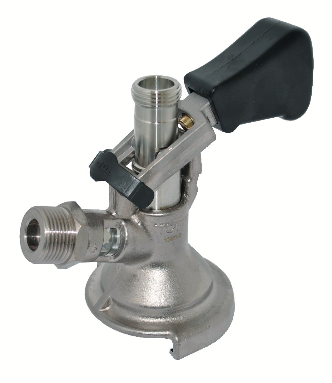 Komplett Set - Zapfanlage JET 30 Bierkoffer, Bierzapfanlage, Durchlaufk&uuml;hler 1-leitig Trockenk&uuml;hler, bis zu 35 Liter/h, Zapfkopf:Korb 