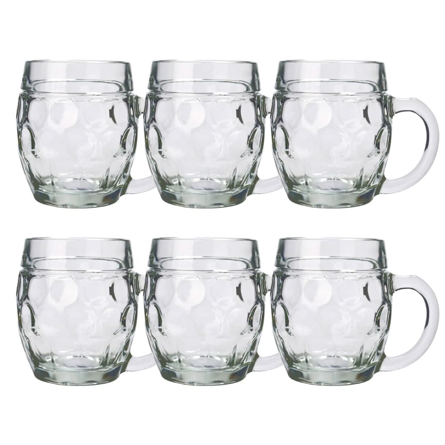 Bierglas, Bierkrug, Maßkrug, Bierseidel 6er Set Biergläser, Tübinger - 0,3 Liter