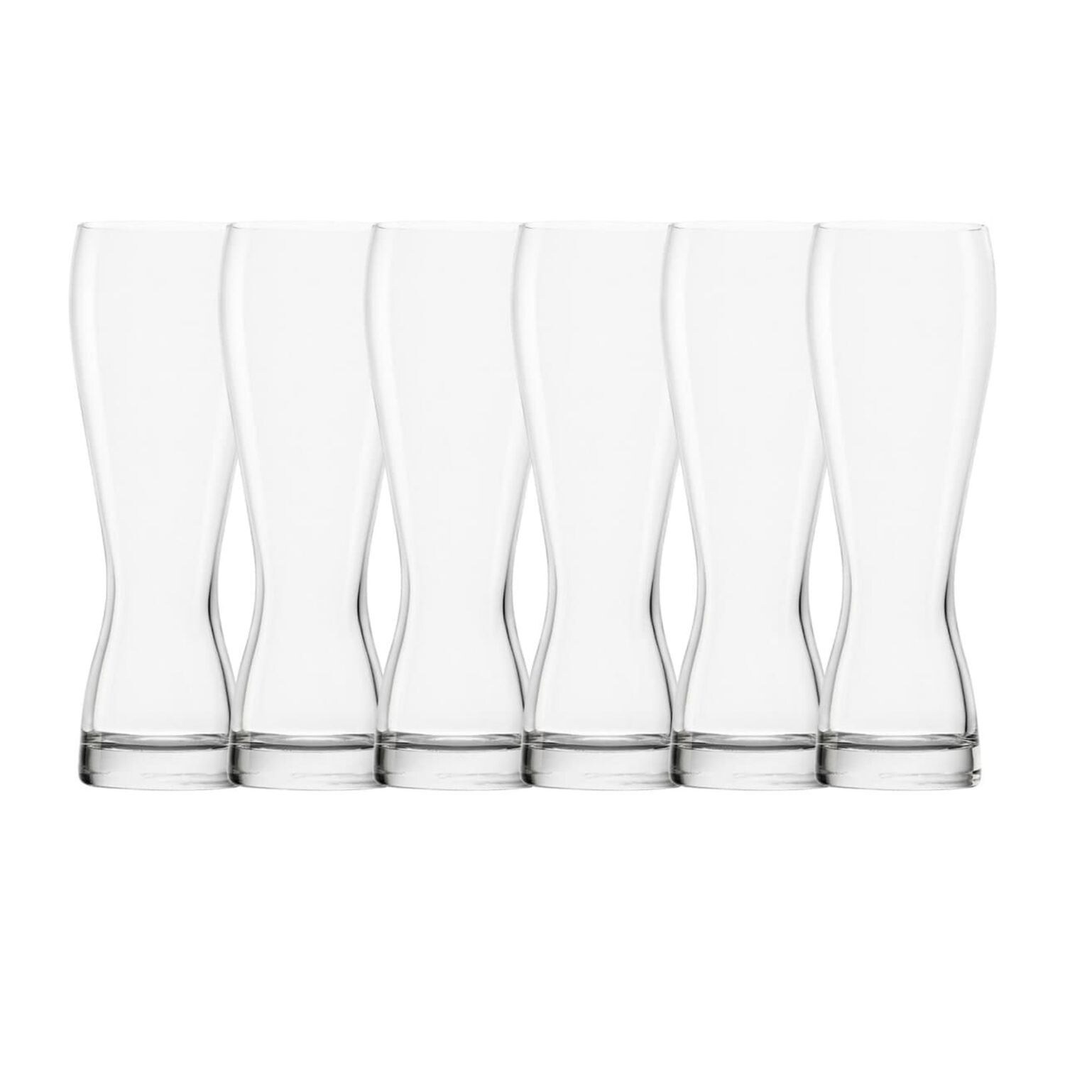 Bierglas 6er Set Biergläser Weizenbier 0,5 Liter