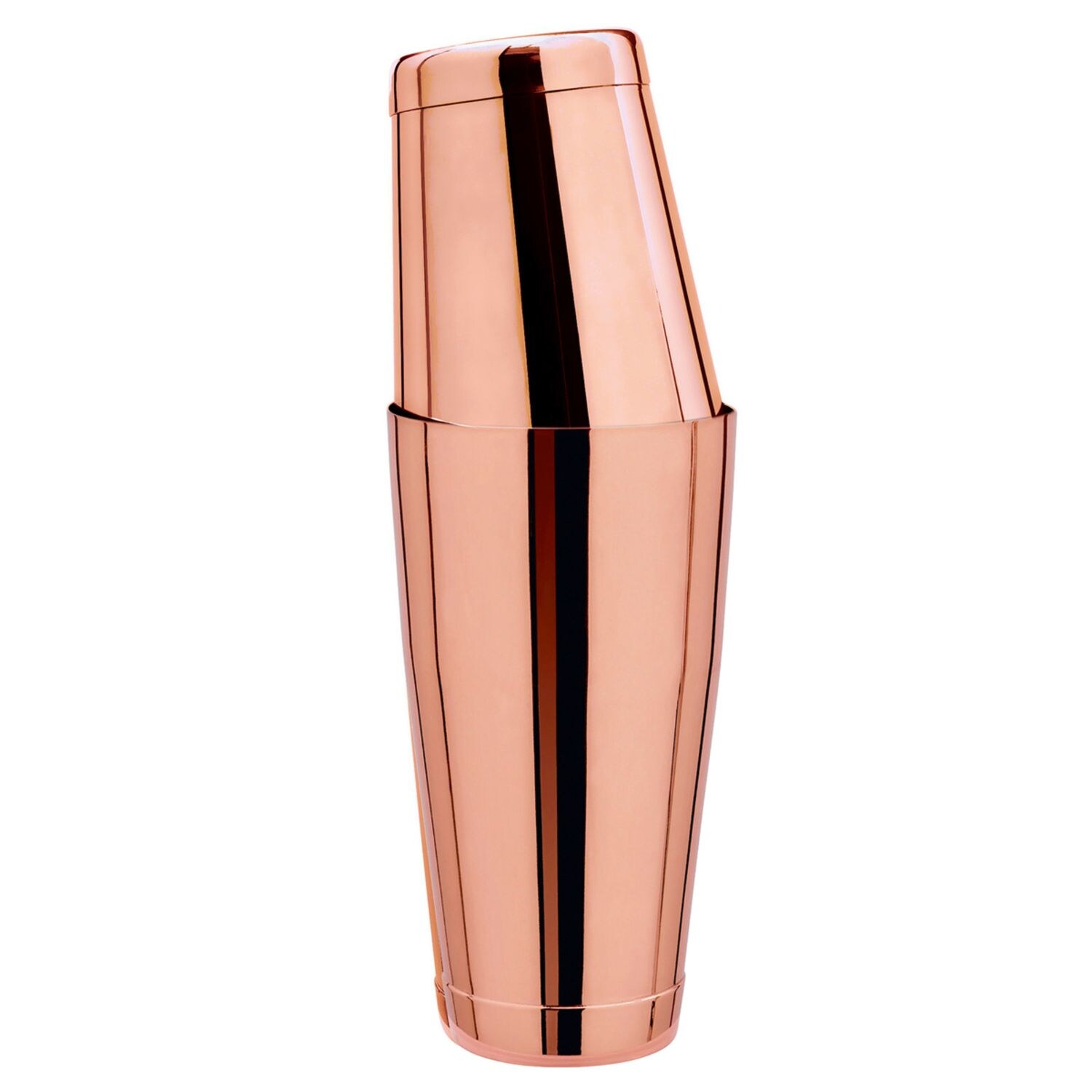TIN on TIN Shaker Edelstahl - Kupfer-Optik /18oz