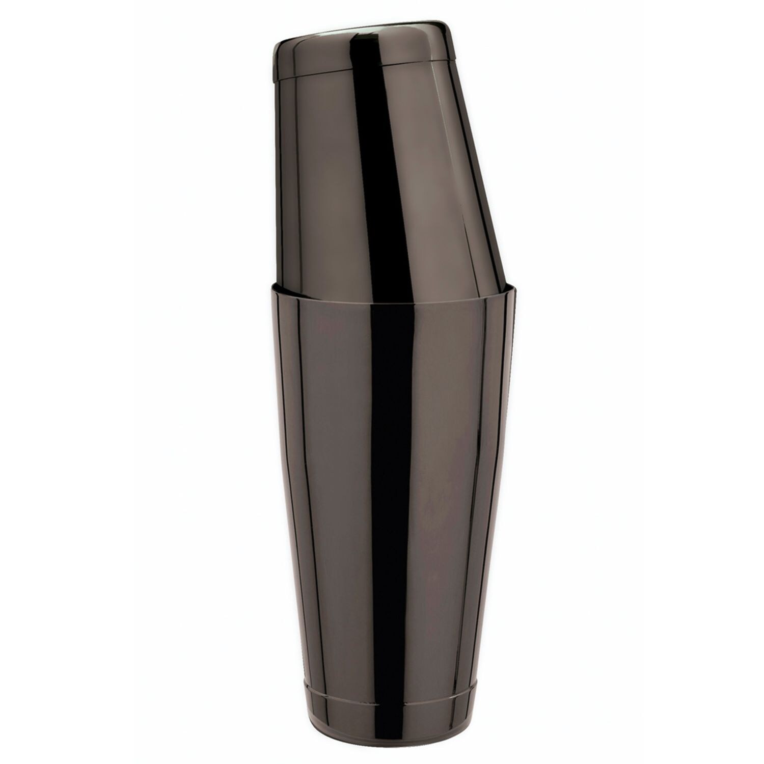 TIN on TIN Shaker /18oz, Edelstahl, GMB, Gunmetal black