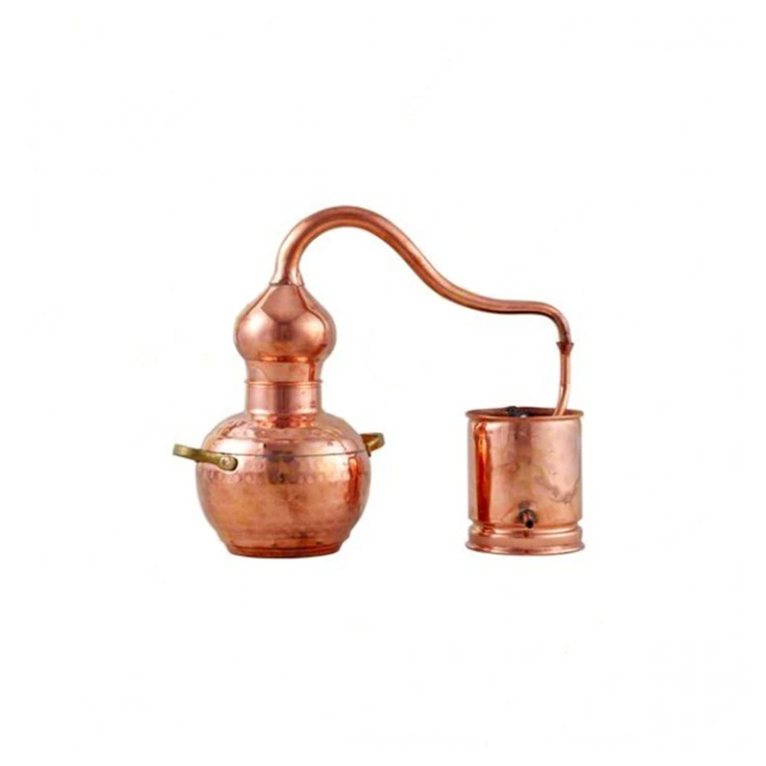 Destille, Destillierger&auml;t, Destillationsapparatur - Alembic, Kupfer 1L 