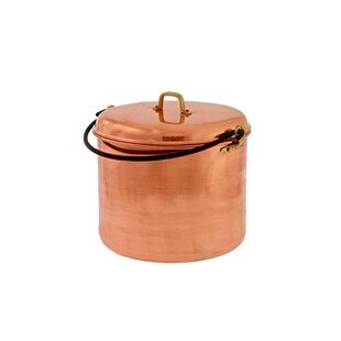 Kupfertöpfe Gehämmert Mit Griffen  28 ?m 