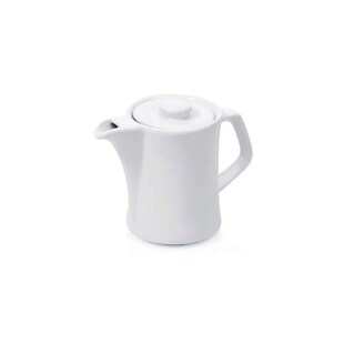 Kaffeekanne, Kännchen aus Porzellan, 0,35L: Hält Kaffee warm & bewahrt Aroma 