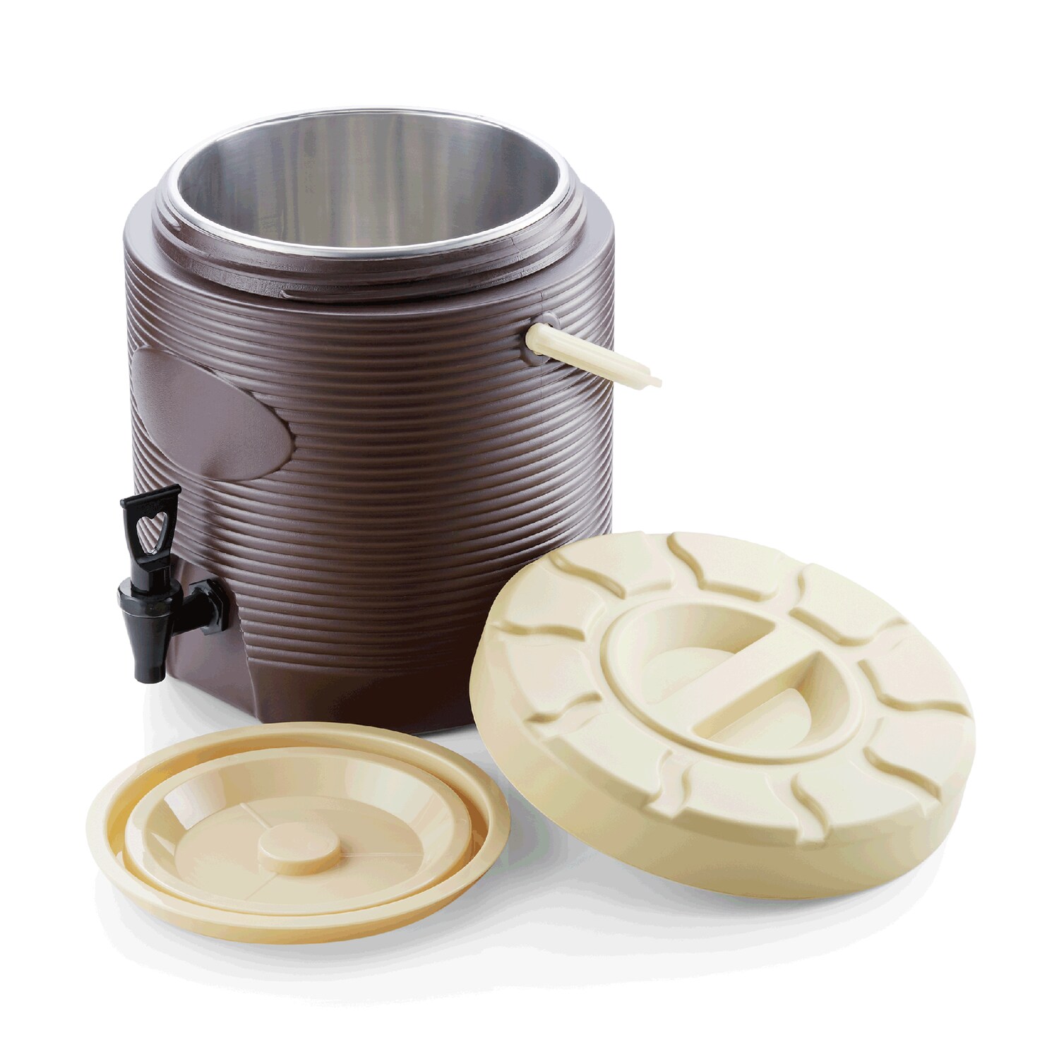 Getr&auml;nkebeh&auml;lter, Getr&auml;nkebeh&auml;lter mit Zapfhahn, Thermogetr&auml;nkebeh&auml;lter - braun,17 L 