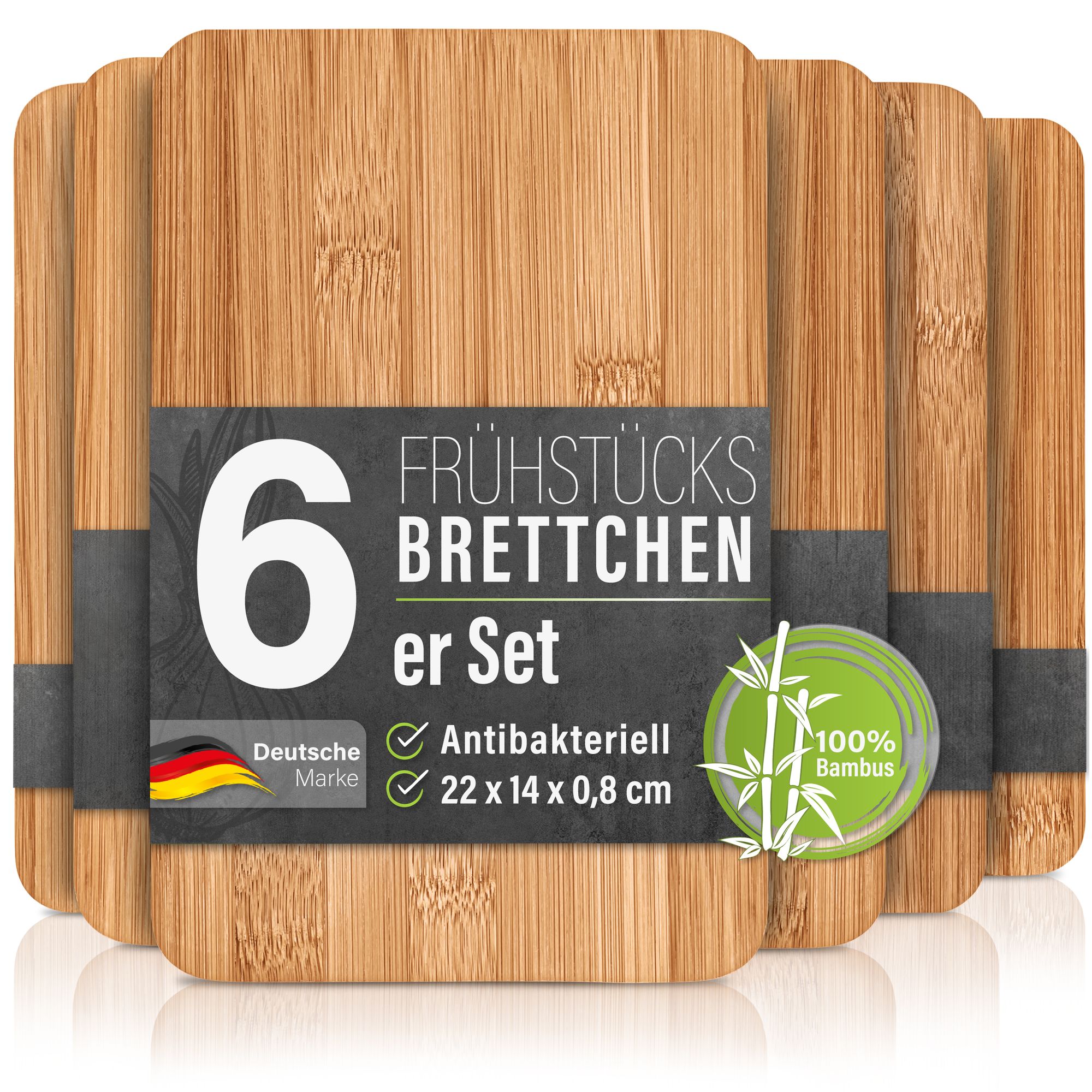 6er Set Brettchen 