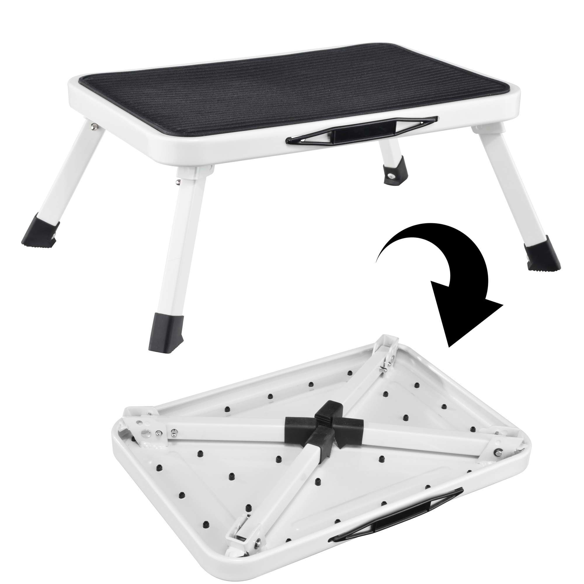 Einstufiger Tritt, ca. 38 x 26 x 17,5 cm 