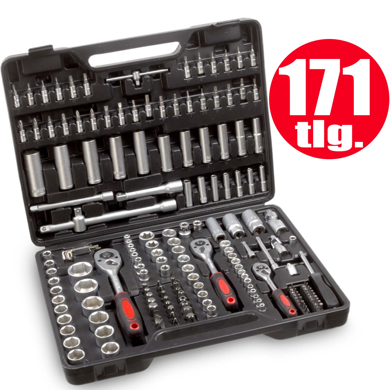 Steckschl&uuml;sselsatz 171 tlg. 