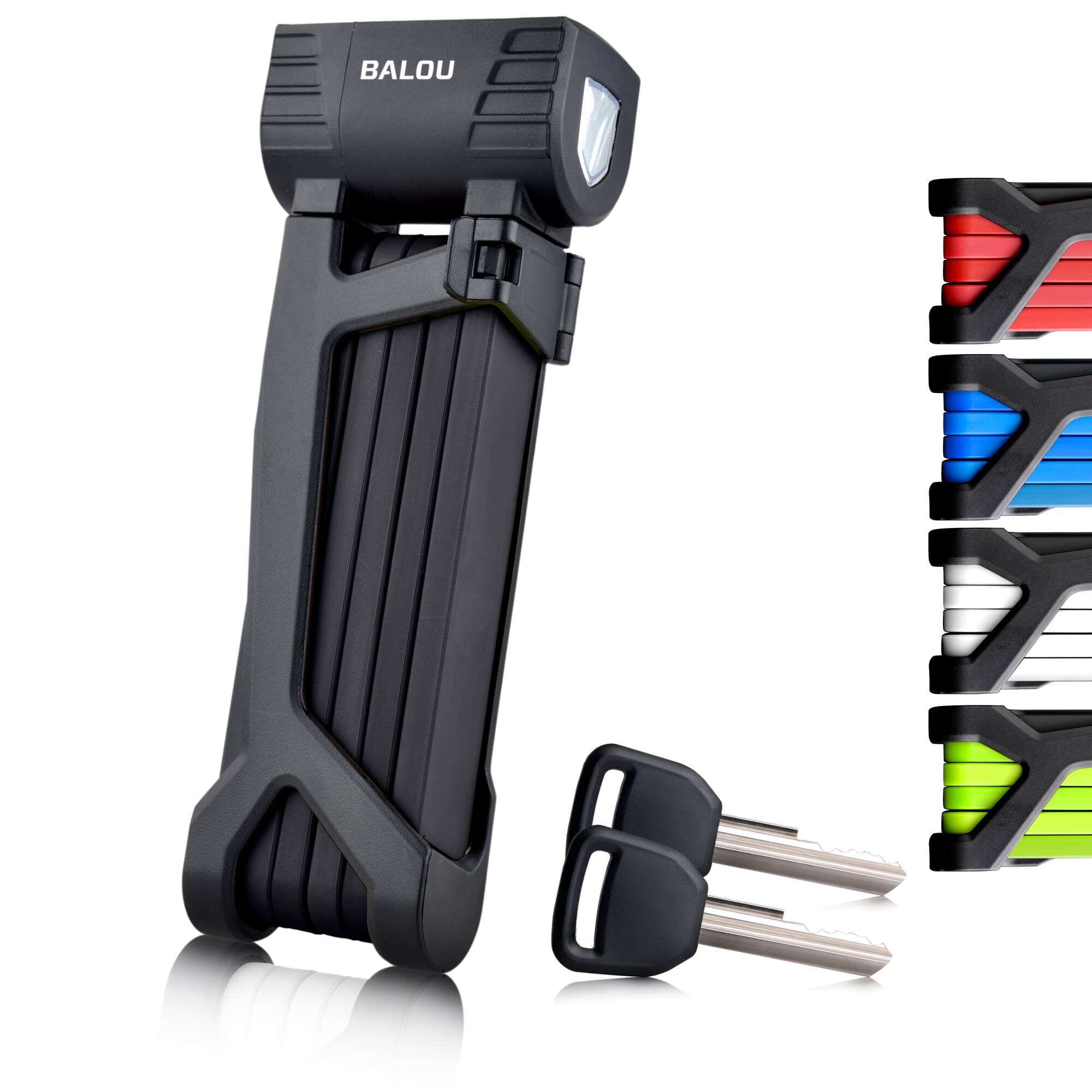 BALOU Faltschloss, in 5 verschiedenen Farben 