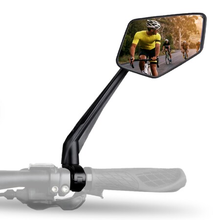 BALOU Fahrradspiegel mit extra großer Spiegelfläche und Reflektorstreifen  bei Marktkauf online bestellen