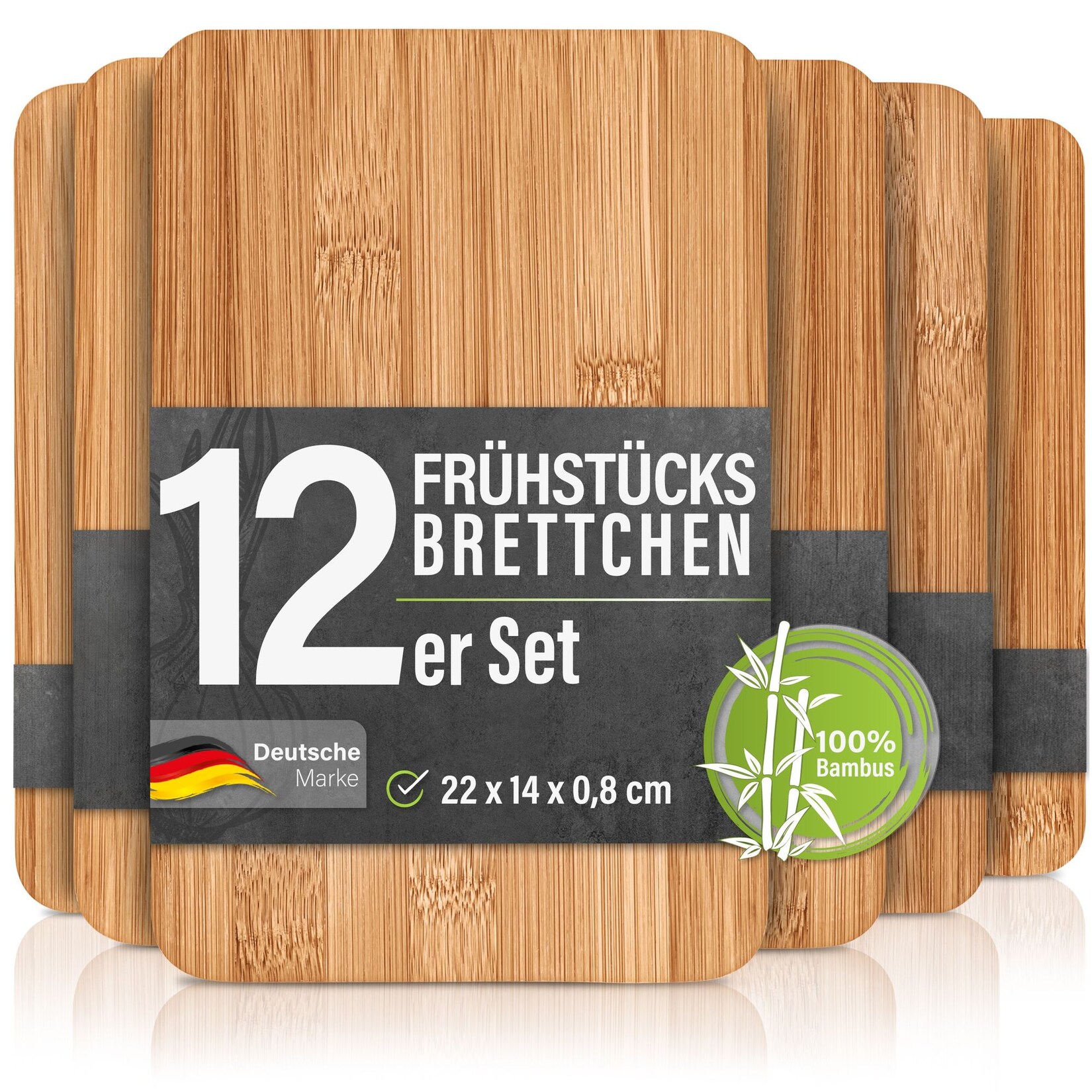 12er Set Brettchen