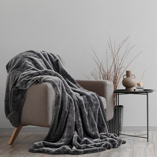 Kuscheldecke Felloptik 150x200 cm 