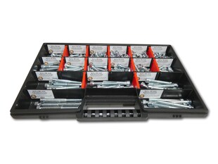 200 tlg Zylinderschrauben Sortiment M6 // 6mm-60mm Schrauben Set Schraubenbox DIN 912/ISO4762 Bolzen Vollgewindeschrauben Maschinenschrauben Gewindeschrauben Zylinderkopfschrauben 