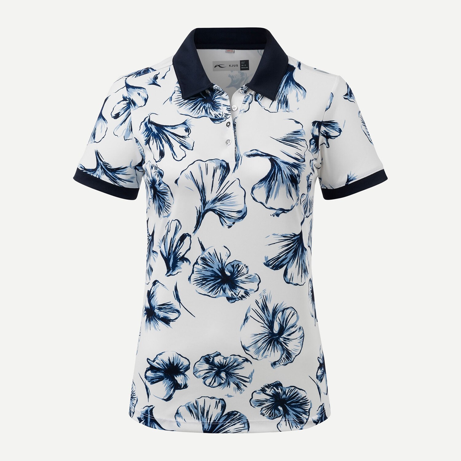 Kjus Enya Printed S/S Damen Poloshirt 