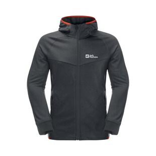 Jack Wolfskin Hydro Grid Hooded FZ Herren Fleecejacke 
