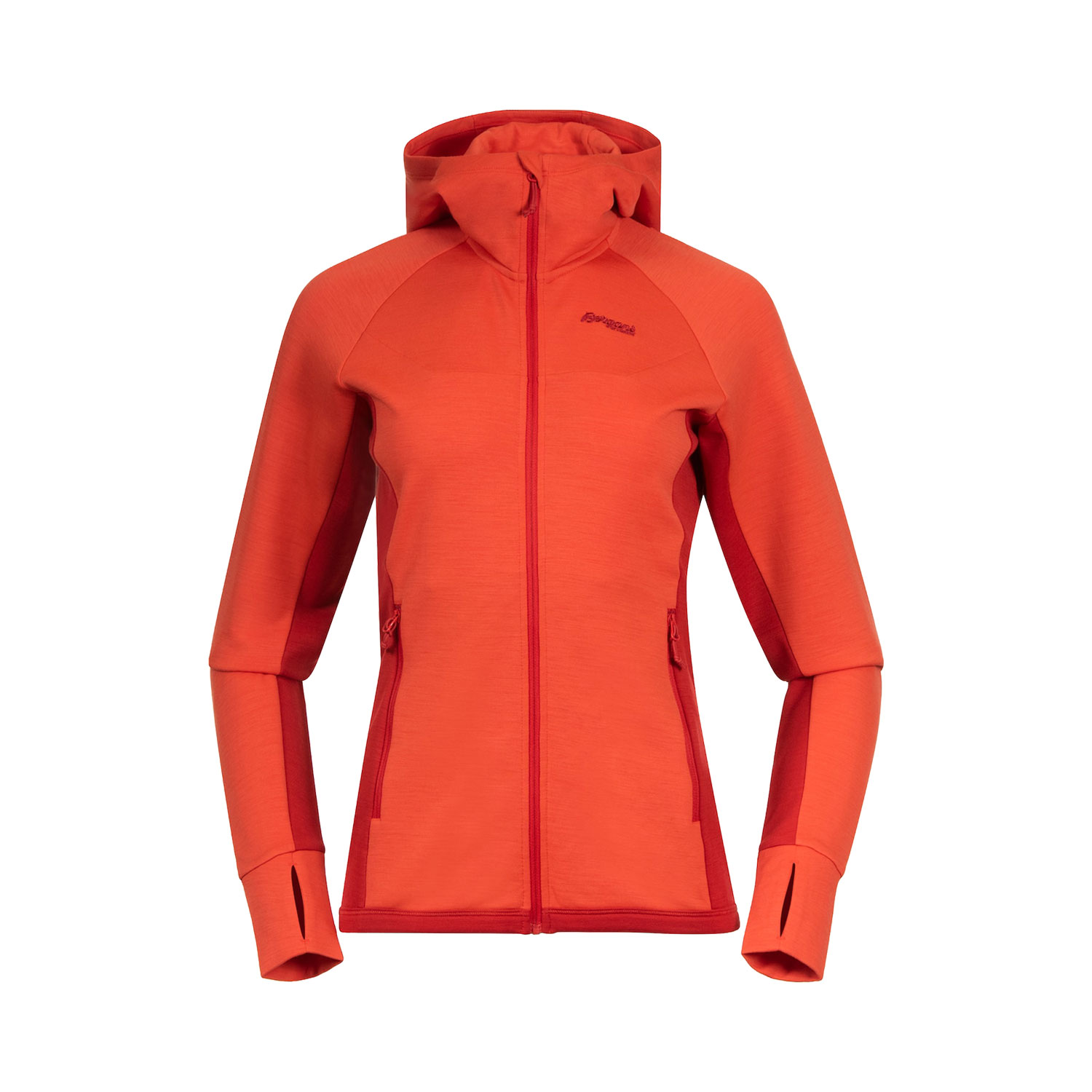 Bergans Cecilie Wool Hood Jacket Damen Outdoorjacke 