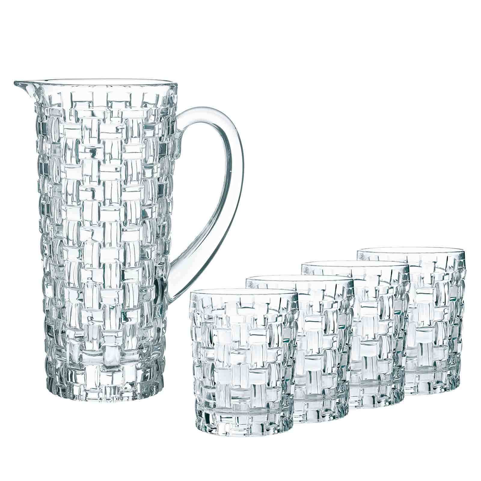 Nachtmann Becher- und Krug-Set Bossa Nova 5er Set 