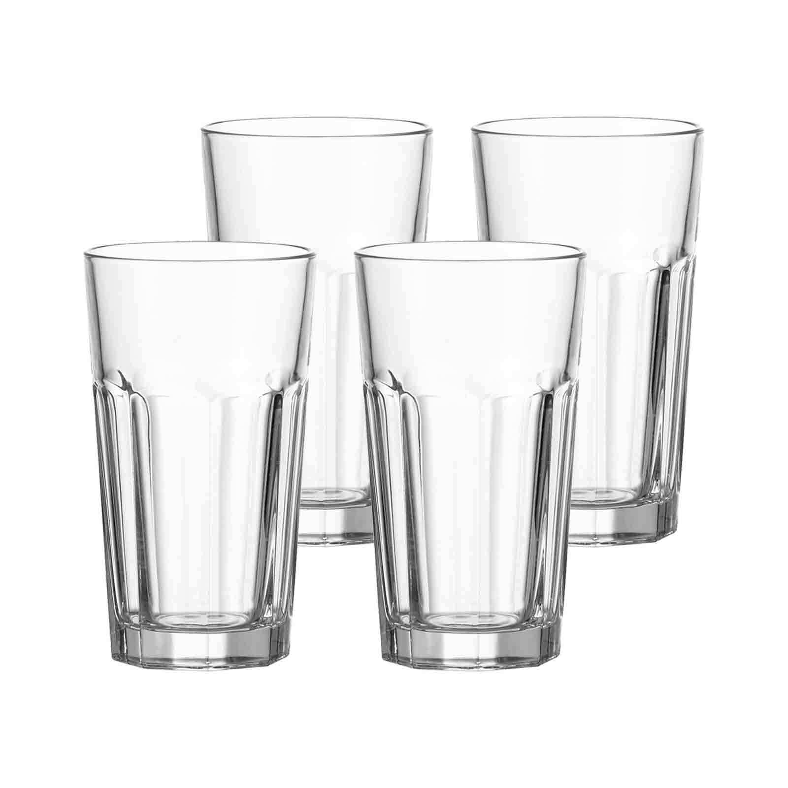 Leonardo Longdrinkgl&auml;ser Rock 540 ml 4er Set 