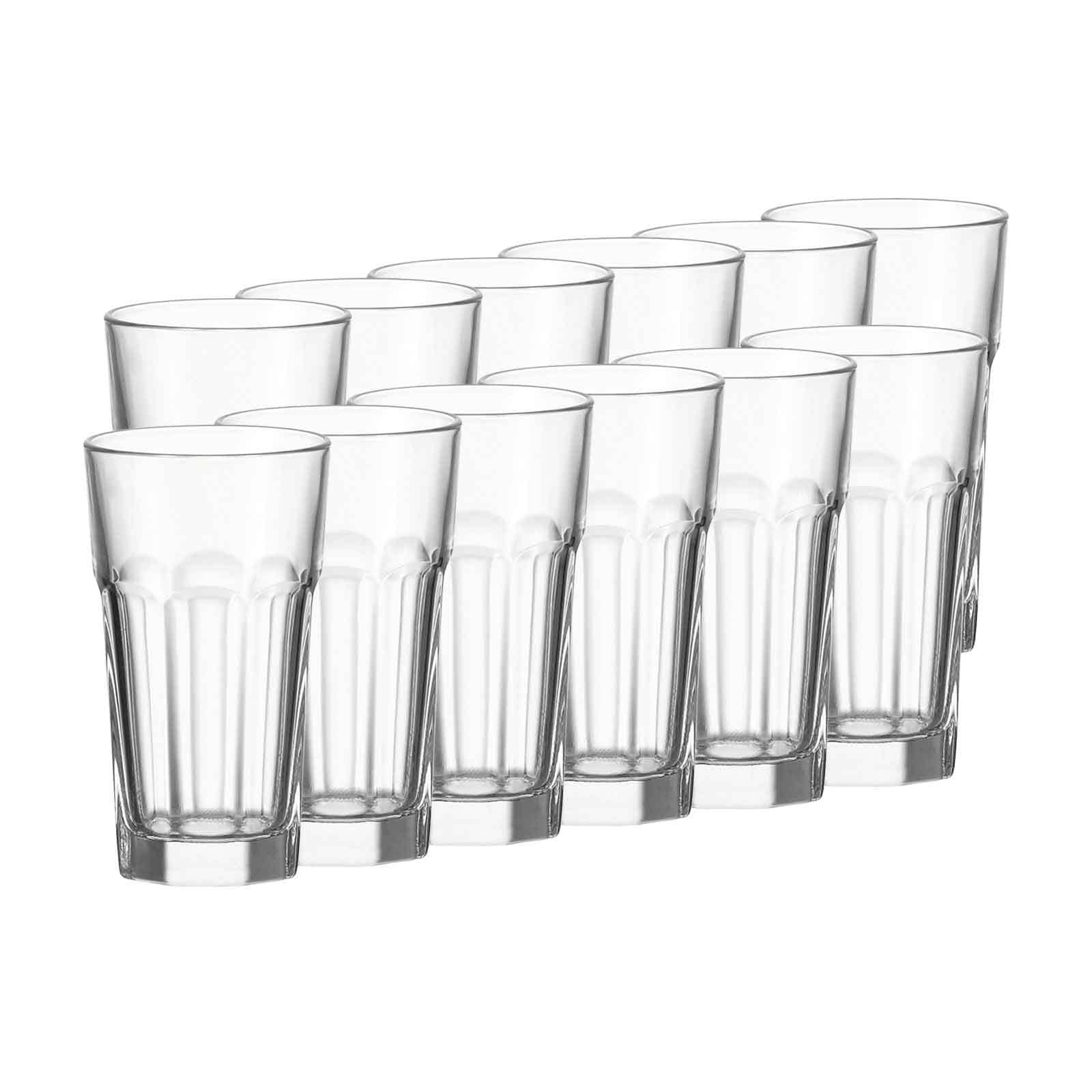 Leonardo Longdrinkgl&auml;ser Rock 340 ml 12er Set 
