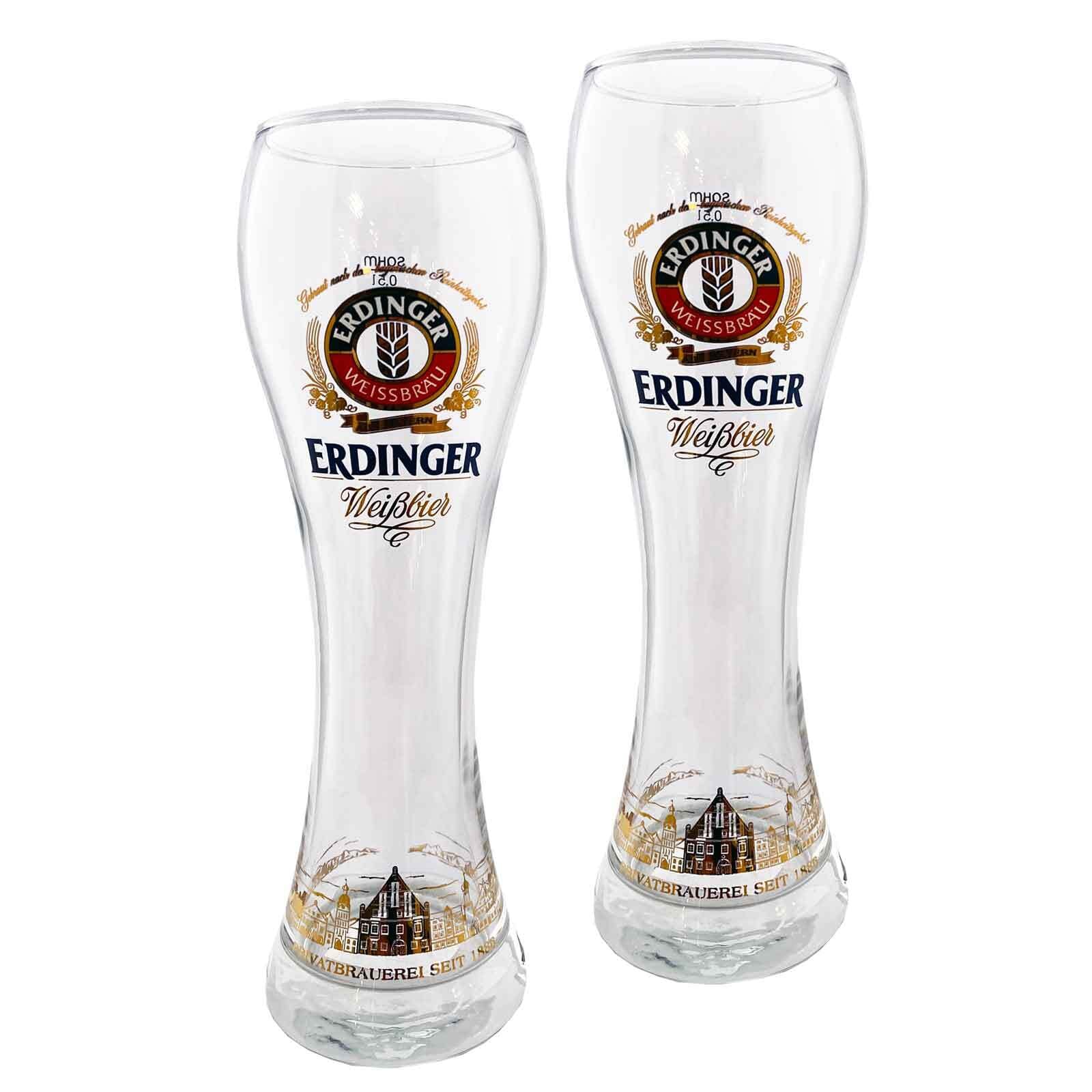 Ritzenhoff & Breker Weizenbiergl&auml;ser Erdinger 500 ml 2er Set 