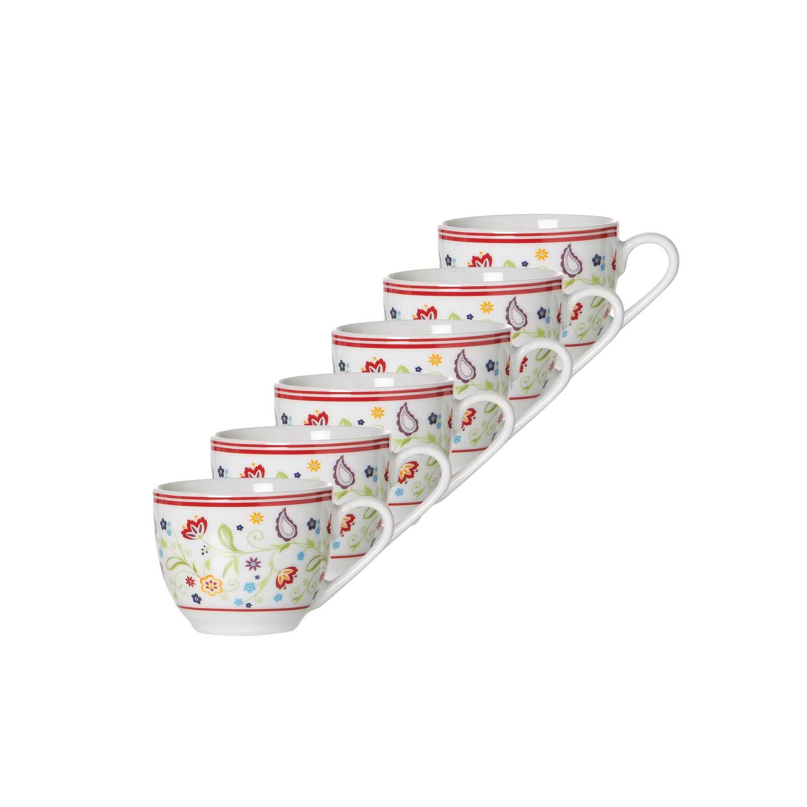 Ritzenhoff & Breker Espressotassen Shanti 80 ml 6er Set 