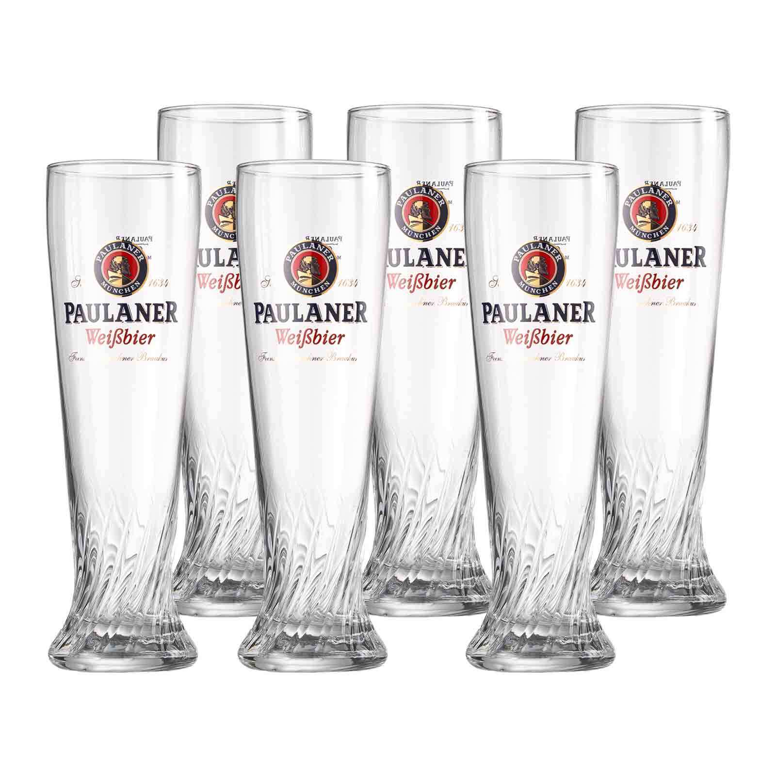 Ritzenhoff & Breker Weizenbiergl&auml;ser Paulaner 500 ml 6er Set 