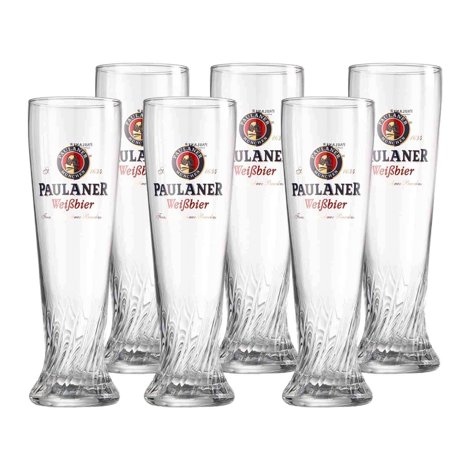 Weizenbiergläser Paulaner  6er Set