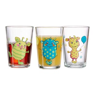 Ritzenhoff & Breker Kindergläser Monsterchen 205 ml 3er Set 