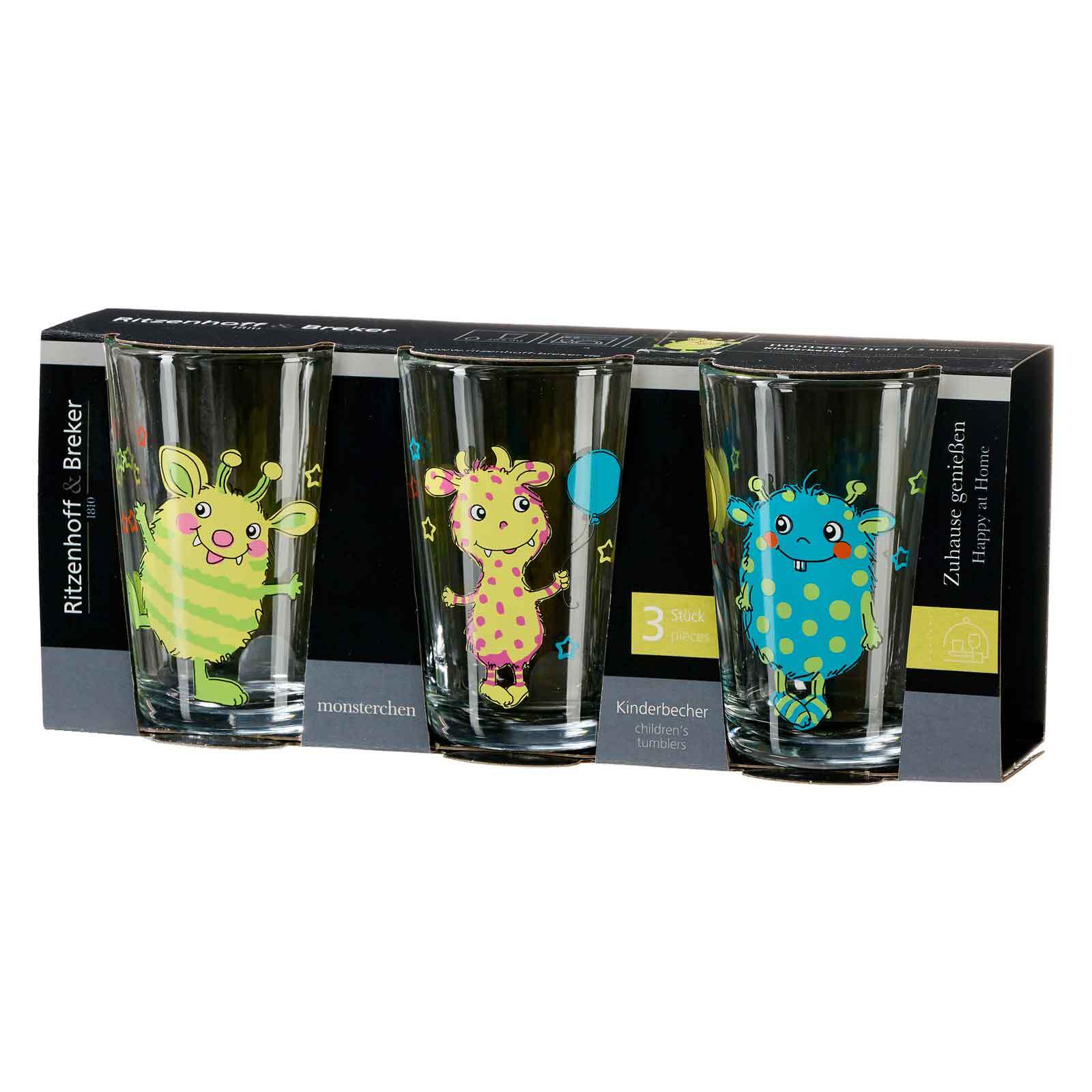 Ritzenhoff & Breker Kindergläser Monsterchen 205 ml 3-tlg. bei Marktkauf online bestellen