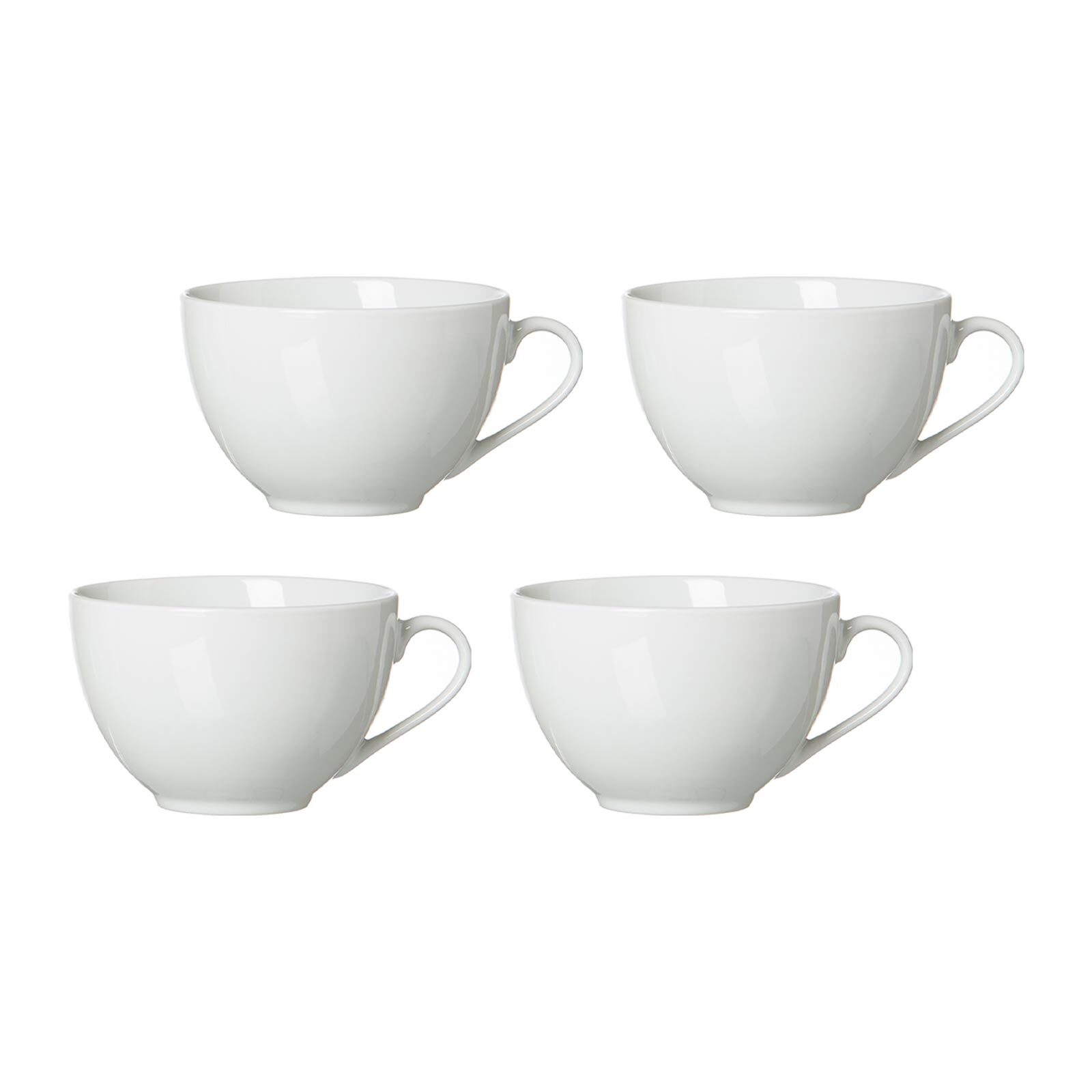 Ritzenhoff & Breker Cappuccinotassen Bianco 300 ml 4er Set 