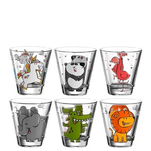 Leonardo Kinderbecher Bambini 215 ml 6er Set 