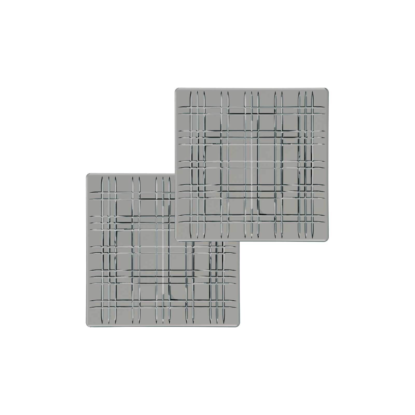 Platten Square 21 x 21 cm 2er Set