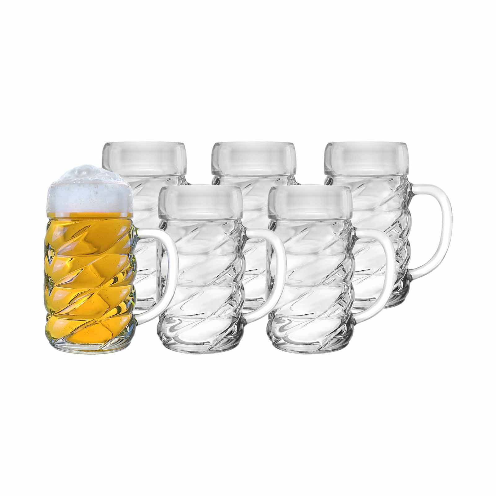 St&ouml;lzle Lausitz Bierkr&uuml;ge Diamond 500 ml 6er Set 