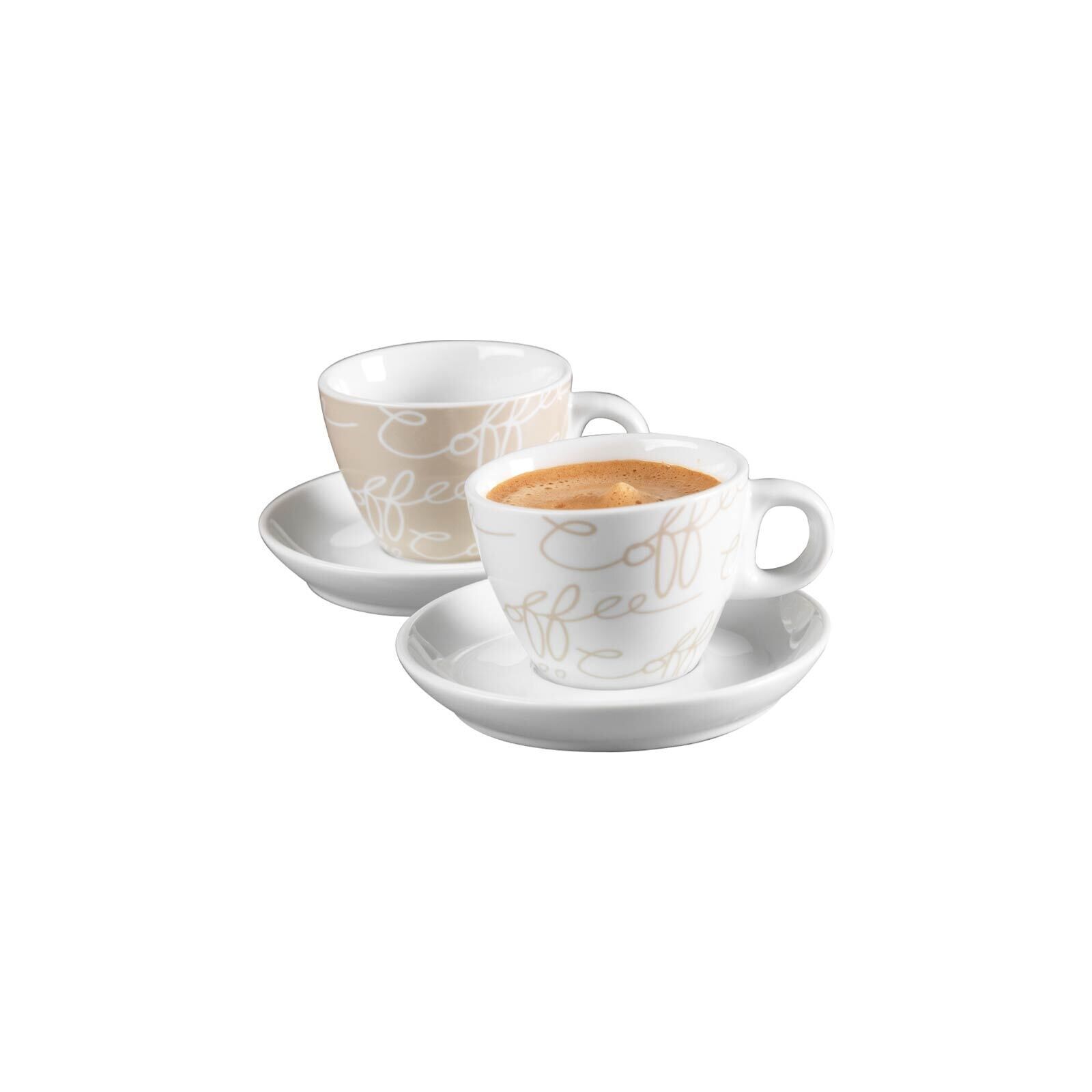 Espresso-Geschirr Cornello 4er Set